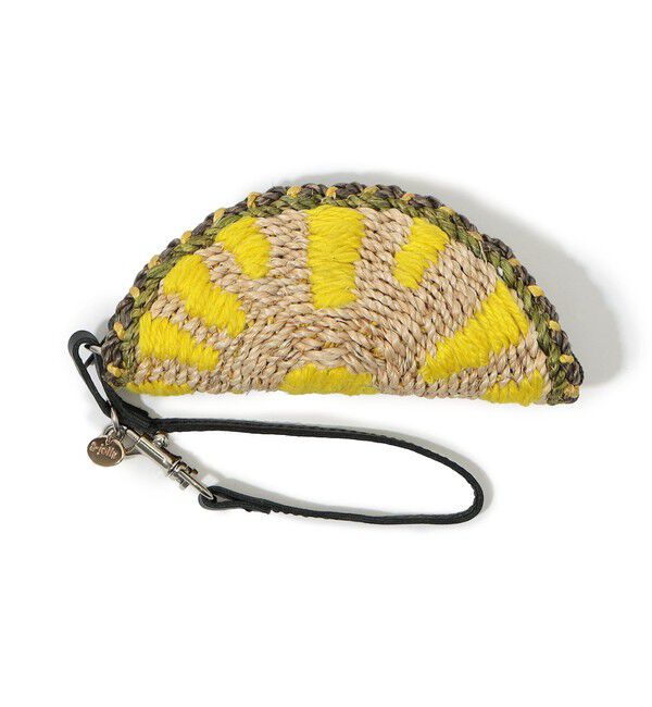 TOMORROWLAND GOODS「a-jolie fruits petit bag」|ポーチ|24 イエロー系