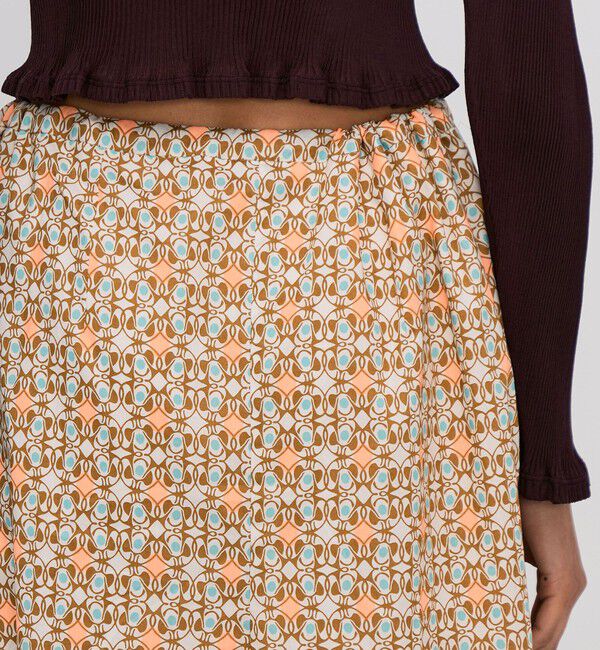 BACCA「サマーリバティ コットンフレアスカート」|スカート|