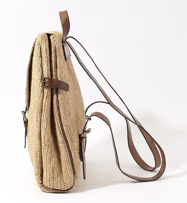 TOMORROWLAND GOODS「IBELIV VAHINY ラフィア バックパック 」|リュック|