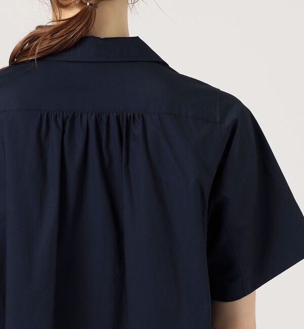 MACPHEE「タイプライター シャツワンピース」|ワンピース|