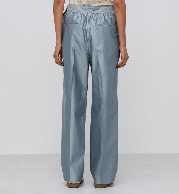 BACCA「コットンバックサテン セーラーパンツ」|チノ|