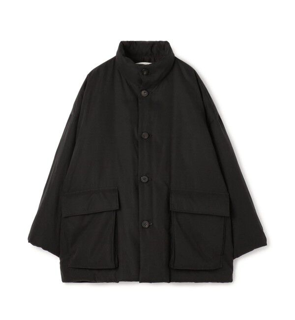 GALERIE VIE「ピーチクロスダウン スタンドカラーオーバーコート」|ダウン|19 ブラック