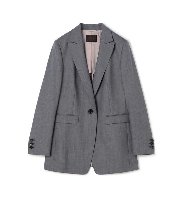 TOMORROWLAND collection「ウーステッドカルゼ 1Bテーラードジャケット」|テーラードジャケット|16 グレー