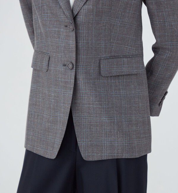 TOMORROWLAND collection「SUMMERTIME BLUE シングル2Bジャケット」|テーラードジャケット|