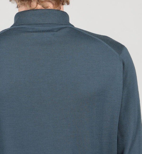 TOMORROWLAND MENS「TOMORROWLAND tricot スーパーファインメリノウール ニットポロシャツ S-WOOL」|ニット・セーター|