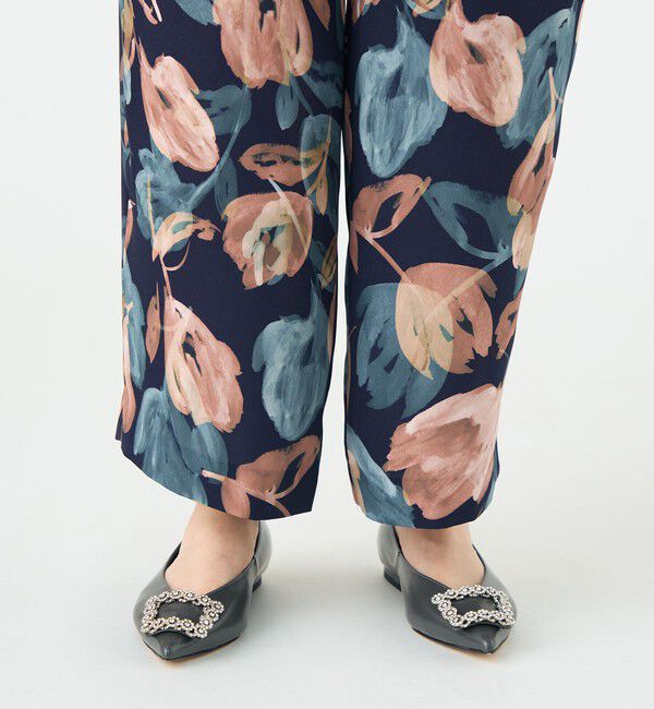 Ballsey「ミラージュフルールプリント セミバナナパンツ」|その他|