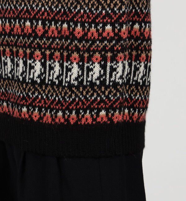 TOMORROWLAND BUYING WEAR「【別注】Raffa Molina フェアアイル Vネック ニットベスト」|ニット・セーター|