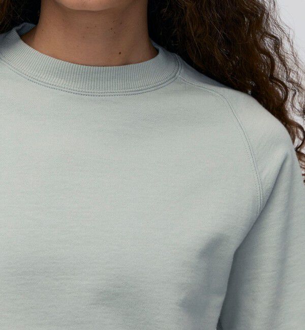 BACCA「ソフトコットン ラグランスリーブプルオーバー」|スウェット・ジャージ|