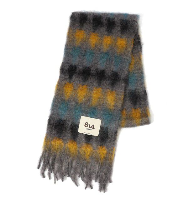 TOMORROWLAND GOODS「814 EZCARAY Mia モヘヤストール」|マフラー|16 グレー系