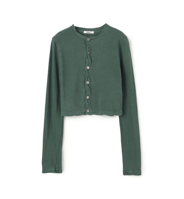 Edition「フライスビンテージ クルーネックカーディガン」|カーディガン|65 ブルー系