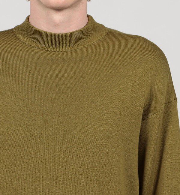 TOMORROWLAND MENS「TOMORROWLAND Tricot ウール モックネックプルオーバー」|ニット・セーター|