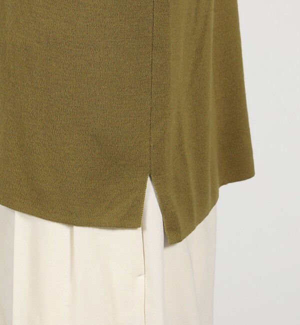 TOMORROWLAND MENS「TOMORROWLAND Tricot ウール モックネックプルオーバー」|ニット・セーター|