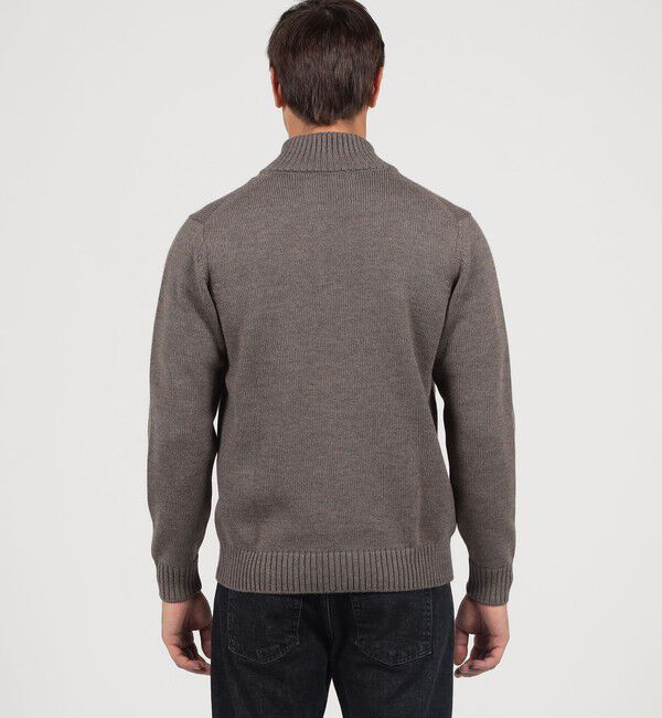 TOMORROWLAND MENS「TOMORROWLAND tricot ウール スタンドカラーニットカーディガン」|カーディガン|