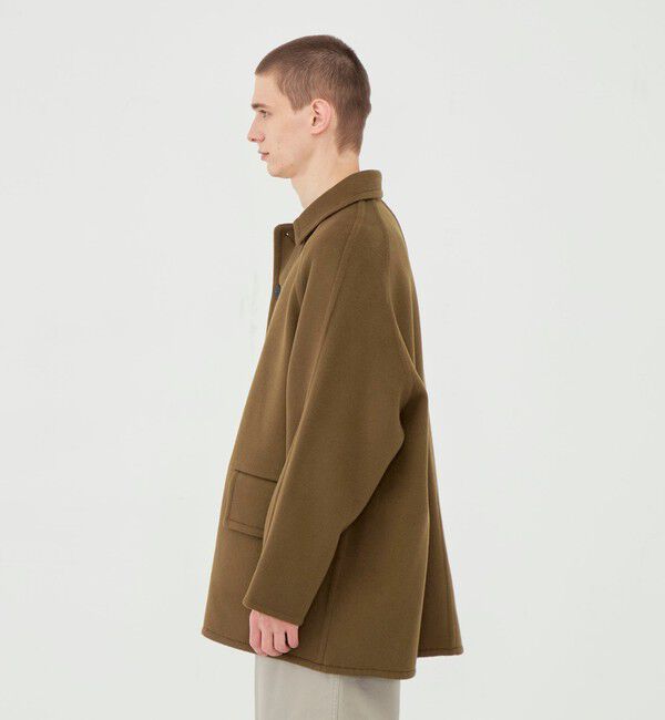 GALERIE VIE「ウールダブルフェイス ステンカラーコート」|ステンカラーコート|