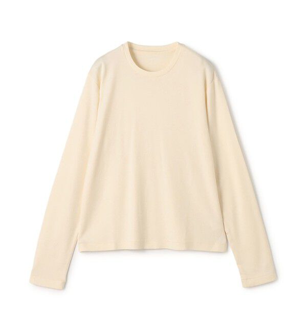 GALERIE VIE「コットンカシミヤジャージー クルーネックプルオーバー」|Tシャツ・カットソー|11 ホワイト