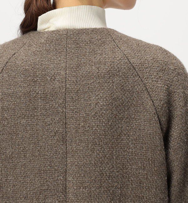 TOMORROWLAND collection「ロービングオックス  Aラインジャケット」|ノーカラージャケット|