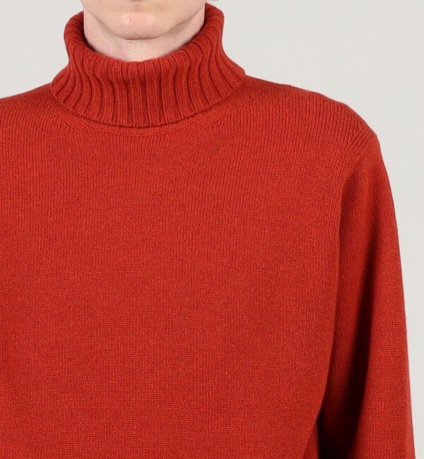 TOMORROWLAND MENS「TOMORROWLAND tricot スーパーファインラムウール タートルネックニット」|ニット・セーター|