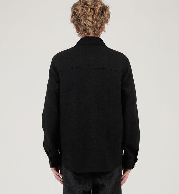 TOMORROWLAND MENS「ボイルドウール シャツブルゾン MANTECO」|ブルゾン・スタジャン|