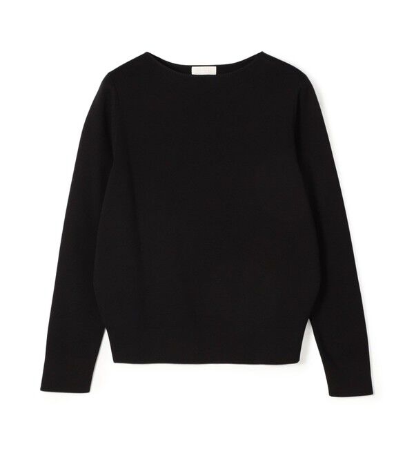 Ballsey「スビンコットン ボートネックプルオーバー」|ニット・セーター|19 ブラック