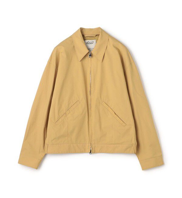 TOMORROWLAND MENS「【別注】VALSTAR ストレッチポプリンコットン ブルゾン」|ブルゾン・スタジャン|45 マスタード