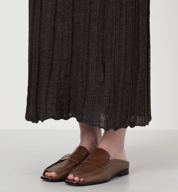 TOMORROWLAND GOODS「Lauren Manoogian PLISSE スカート」|タイト|