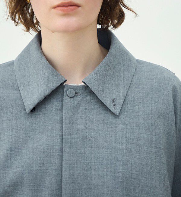 MACPHEE「ストレッチトロピカル ショートブルゾン」|ブルゾン・スタジャン|