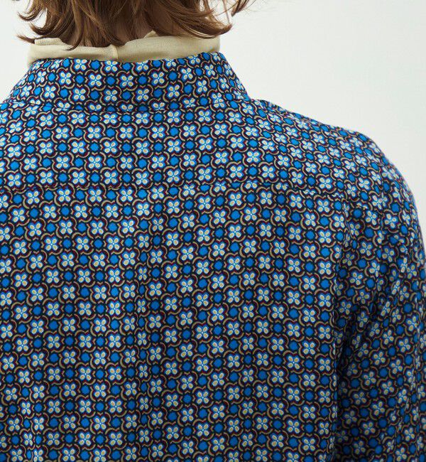 MACPHEE「デイジーリンクプリント サイドシャーリングシャツ」|シャツ・ブラウス|