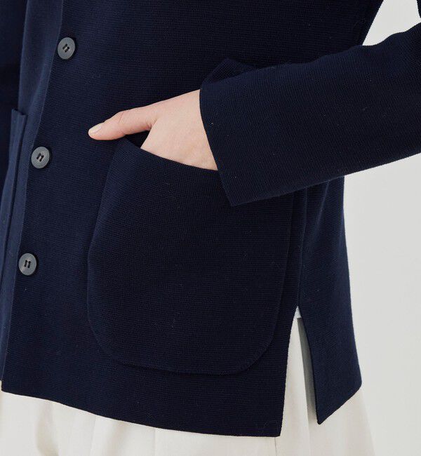 GALERIE VIE「ミラノリブ 5ボタンジャケット」|その他|