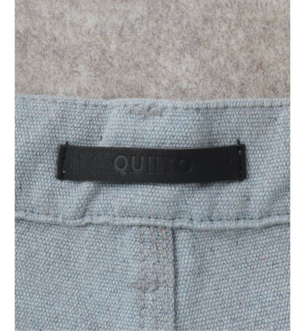  「QUIITO RECICLE WORK OVERALL Q26S-D133：オーバーオール」|オールインワン|