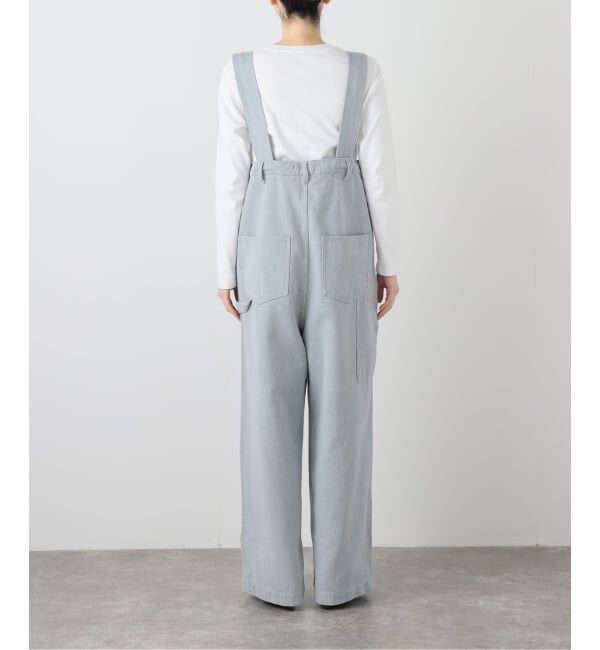  「QUIITO RECICLE WORK OVERALL Q26S-D133：オーバーオール」|オールインワン|