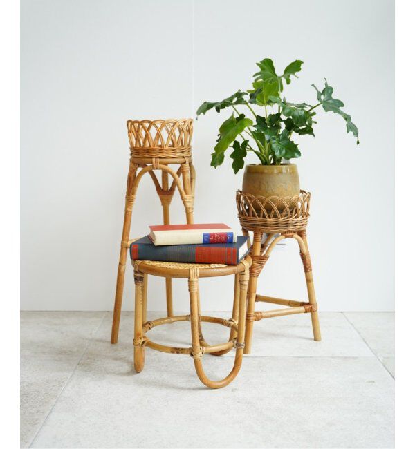 ACME「【Creer/クレエ】ラタンフラワースタンド S」|その他|