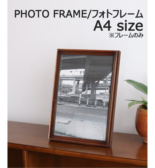 ACME「WARNER PHOTO FRAME_A4 ワーナーフォトフレーム A4」|その他|ブラウン