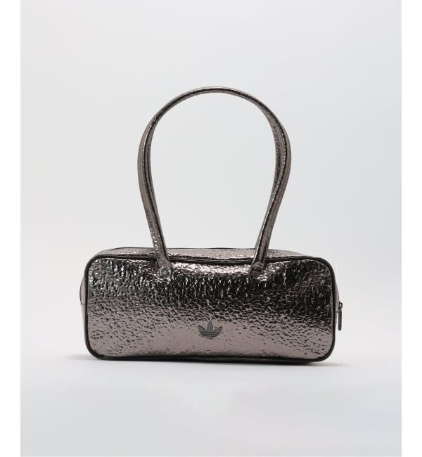 JOINT WORKS「adidas originals / アディダス オリジナルス ADICOLOR ELONGATED AIRLINER METAL」|ハンドバッグ|グレー