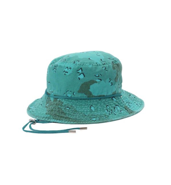 JOINT WORKS「SUBLiMEROW / サブライムロー DYED CAMO SAFARI HAT」|キャップ・キャスケット|サックスブルー