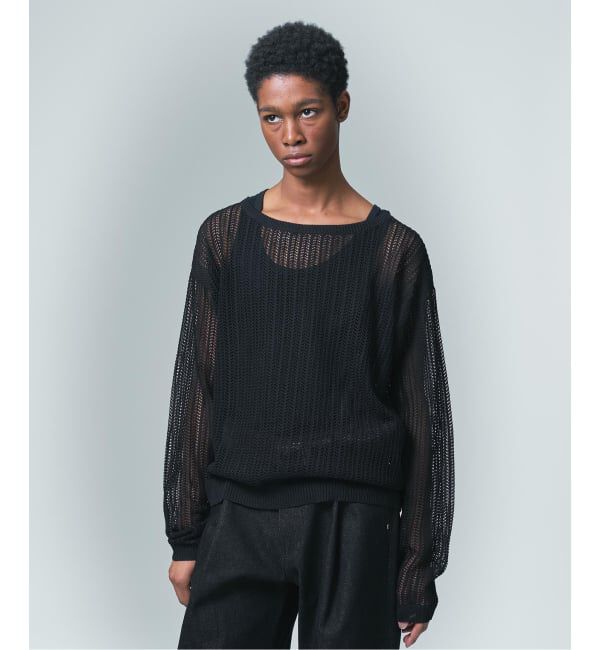 JOINT WORKS「NOCTO ARCHIVE/ノクト アーカイブ Mesh Knit Pullover」|ニット・セーター|