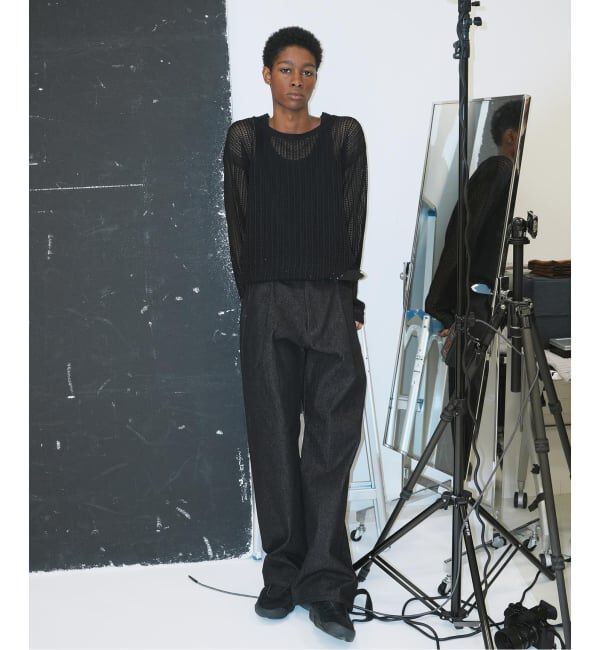 JOINT WORKS「NOCTO ARCHIVE/ノクト アーカイブ Mesh Knit Pullover」|ニット・セーター|