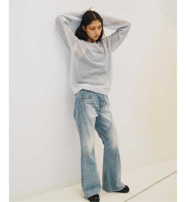 JOINT WORKS「NOCTO ARCHIVE/ノクト アーカイブ Mesh Knit Pullover」|ニット・セーター|