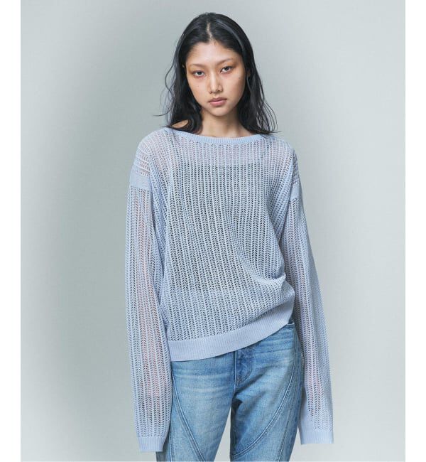 JOINT WORKS「NOCTO ARCHIVE/ノクト アーカイブ Mesh Knit Pullover」|ニット・セーター|