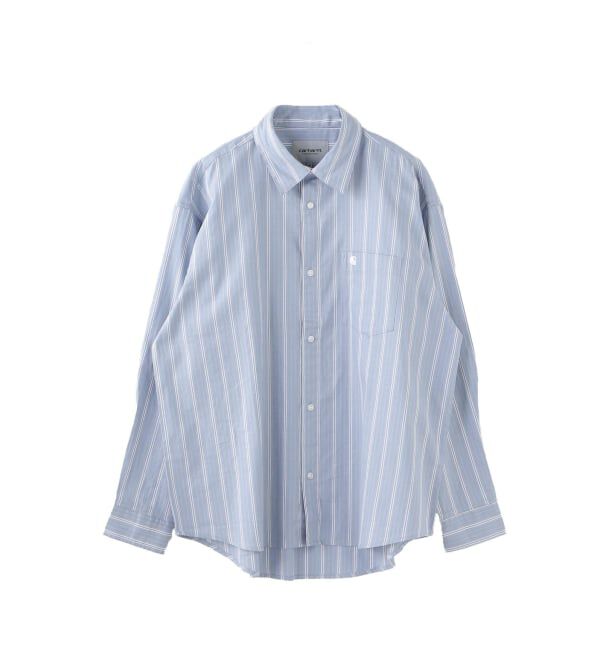 JOINT WORKS「CARHARTT WIP / カーハート ダブリューアイピー L/S BEALE SHIRT」|シャツ・ブラウス|ブルー A