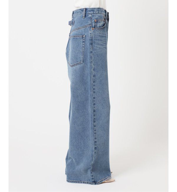 Plage「CINCH BACK DENIM パンツ」|デニム|