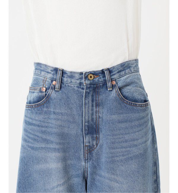 Plage「CINCH BACK DENIM パンツ」|デニム|