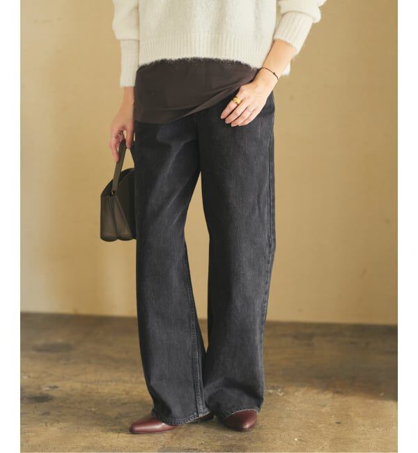 Plage「《WEB限定追加》R&rsquo;IAM WIDE デニム 5」|デニム|