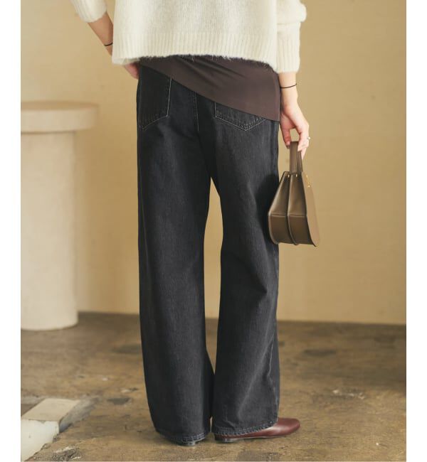 Plage「《WEB限定追加》R&rsquo;IAM WIDE デニム 5」|デニム|
