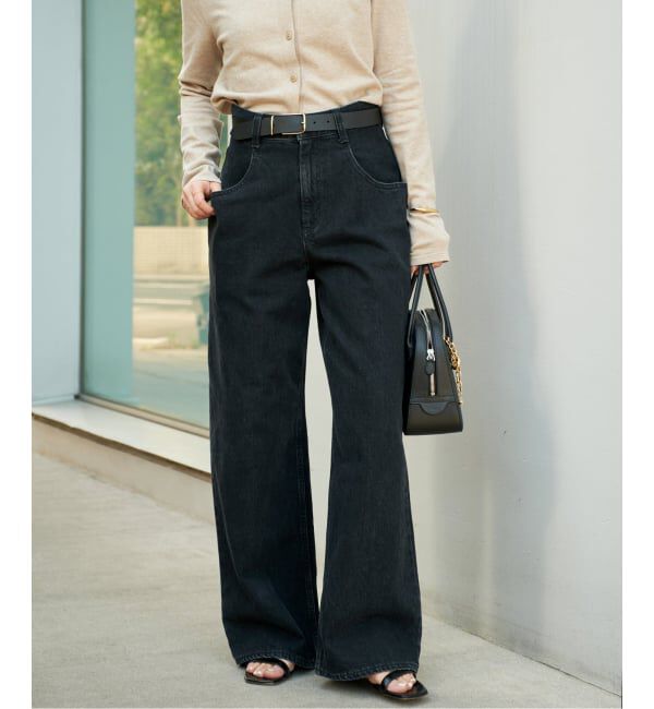 Plage「《WEB限定追加》R&rsquo;IAM WIDE デニム 5」|デニム|