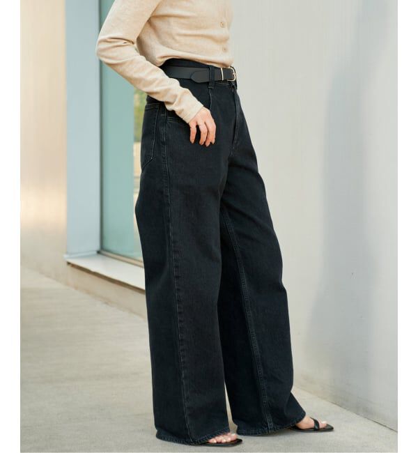 Plage「《WEB限定追加》R&rsquo;IAM WIDE デニム 5」|デニム|