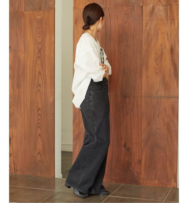 Plage「《WEB限定追加》R&rsquo;IAM WIDE デニム 5」|デニム|