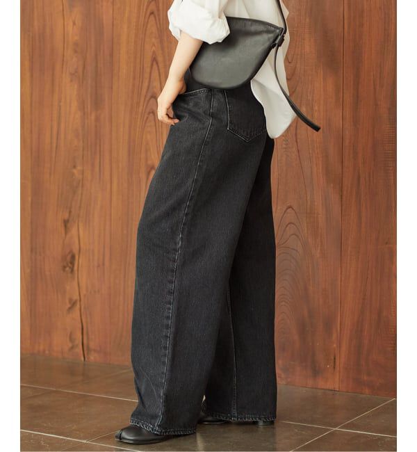 Plage「《WEB限定追加》R&rsquo;IAM WIDE デニム 5」|デニム|
