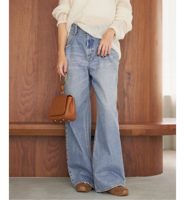 Plage「《WEB限定追加》R&rsquo;IAM WIDE デニム 5」|デニム|