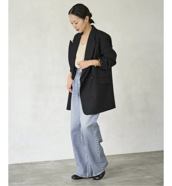 Plage「《WEB限定追加》R&rsquo;IAM WIDE デニム 5」|デニム|