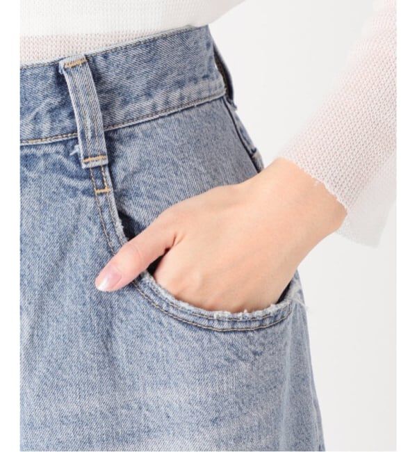 Plage「《WEB限定追加》R&rsquo;IAM WIDE デニム 5」|デニム|